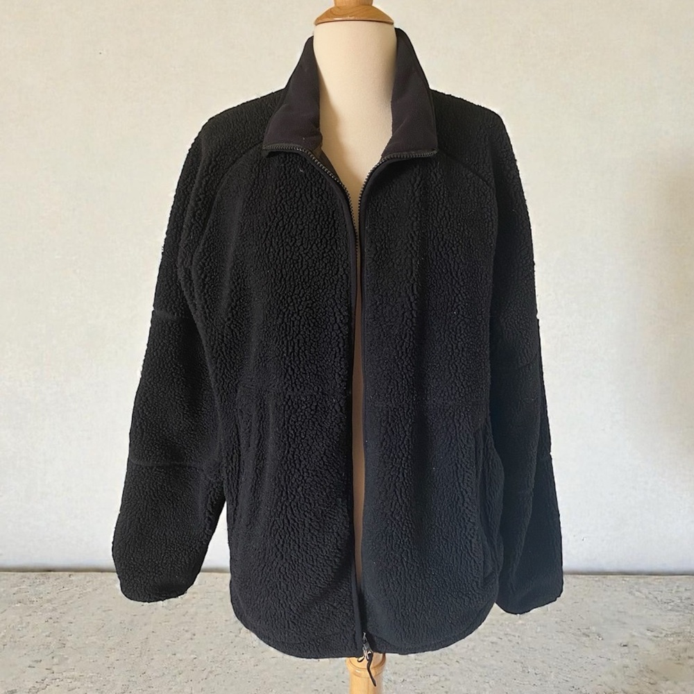 Women’s Banana Republic Black Fleece Jacket - Picture 1 of 4